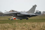 37 @ LFRJ - Dassault Rafale M,  Taxiing to holding point rwy 08, Landivisiau naval air base (LFRJ) - by Yves-Q