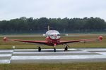 ST-16 @ EBBL - SIAI-Marchetti SF.260M+ of the FAeB (Belgian Air Force) 'Diables Rouges / Red Devils' aerobatic team at the 2022 Sanicole Spottersday at Kleine Brogel air base - by Ingo Warnecke