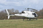 G-HITL @ EGBC - G-HITL at Cheltenham Racecourse. - by andrew1953