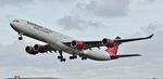 G-ECLC @ EGHH - Climbing away from 26 - by John Coates