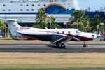 N212MF @ TJIG - Landing on Runway 9 - by Abraham Maysonet