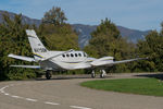 N425BM @ LSZG - Based at Grenchen
