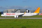 TC-RBZ @ XFW - Pegasus A321N undergoing ground test at XFW with test reg  D-AVZC. - by FerryPNL