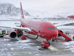 OY-GRN @ BGSF - Very cold day in Kangerlussuaq -25 C - by Lars Baek