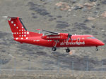 OY-GRO @ BGSF - Landing from Nuuk - by Lars Baek