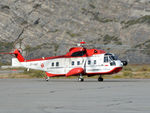 OY-HAF @ BGSF - Taxing on the MIL apron - by Lars Baek