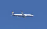 EI-GSK - EI-GSK over the Bristol Channel.