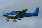 N179JD @ EGSH - Landing at Norwich. - by Graham Reeve