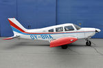 OY-BRA @ BGSF - Parked in front of AKO hangar - by Lars Baek
