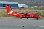 OY-GRH @ BGSF - Arrive from Nuuk - by Lars Baek