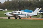 G-BPAY @ EGLM - G-BPAY 1980 Piper PA-28 Cherokee Archer ll White Waltham - by PhilR