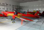 RJF02 @ EBBL - Extra EA-330LX of the Royal Jordanian Falcons display team at the 2022 Sanicole Spottersday at Kleine Brogel air base - by Ingo Warnecke