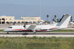 N706XT @ LMML - De Havilland Canada DHC-8 N706XT Darkwing Aviation - by Raymond Zammit