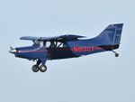 N6130X @ EGBJ - N6130X landing at Gloucestershire Airport.