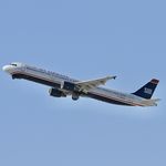 N197UW @ KLAX - US AIRWAYS A321 Departing 25L KLAX - by Mark Kalfas