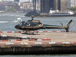 N696BH @ KJRB - Landing on Manhattan Heliport - by Lars Baek