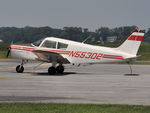 N55302 @ KLNS - Parked - by Lars Baek