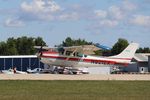 N9212X @ KOSH - Cessna 182E - by Mark Pasqualino