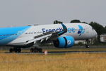 F-HREV @ LFPO - Airbus A350-941, Landing rwy 06, Paris Orly airport (LFPO-ORY) - by Yves-Q