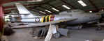 53-6536 @ N.A. - Belgian Air Force Republic F-84F Thunderstreak preserved in the Industry and Aviation Museum in Albert, France, 2022