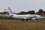 EC-LVR @ LFPO - Boeing 737-85P, Reverse thrust landing rwy 06, Paris Orly Airport (LFPO-ORY) - by Yves-Q