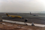 N9351 @ KSFO - From observer deck at San Francisco Airport.