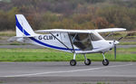 G-CLWY @ EGFH - Visiting Skyranger Swift 2. - by Roger Winser