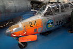 24 @ N.A. - French Air Force Fouga CM.170R Magister jet trainer preserved in the Industry and Aviation Museum in Albert, France, 2022 - by Van Propeller
