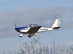 G-CFEL @ EGBJ - G-CFEL landing at Gloucestershire Airport. - by andrew1953