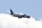 N778AS @ KPSP - Alaska B734, N778AS on approach to KPSP - by Mark Kalfas