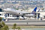 N36447 @ KLAX - United B739, N36447 departing 25R KLAX - by Mark Kalfas