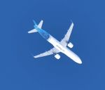 C-GOIE - C-GOIE over the Bristol Channel @30,000ft. - by andrew1953