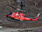OY-HCU @ BGGD - Landing in Naval Base Groennedal - by Lars Baek