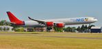9H-NHS @ EGHH - Touchdown on 08 - by John Coates