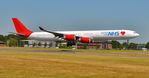 9H-EAL @ EGHH - About to touchdown on 08 - by John Coates