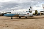 61-2489 @ KDMA - Lockheed VC-140B-LM Jetstar,  61-2489 at Pima - by Mark Kalfas