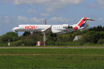 F-GRZM @ LFRB - Canadair Regional Jet CRJ-700, Landing rwy 25L, Brest-Guipavas Airport (LFRB-BES) - by Yves-Q