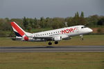 F-HBXH @ LFRB - Embraer 170ST, Landing rwy 07R, Brest-Bretagne airport (LFRB-BES) - by Yves-Q