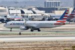 N112AN @ KLAX - American Airbus A321-231, N112AN arriving at LAX - by Mark Kalfas