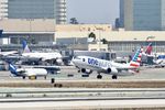 N838NN @ KLAX - American Boeing 737-823 one world N838NN departing LAX - by Mark Kalfas