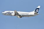 N769AS - Alaska Boeing 737-4Q8, N769AS departing 25R LAX - by Mark Kalfas