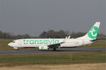 F-GZHP @ LFRB - Boeing 737-8K2, U-turn rwy 25L, Brest-Bretagne Airport (LFRB-BES) - by Yves-Q