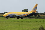 F-GZTA @ LFRB - Boeing 737-33VQC, Take off run rwy 25L, Brest-Bretagne airport (LFRB-BES) - by Yves-Q