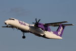 OY-YFH @ LMML - Bombardier DHC-8 OY-YFH FlyBe - by Raymond Zammit