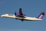 OY-YFH @ LMML - Bombardier DHC-8 OY-YFH FlyBe - by Raymond Zammit