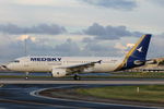 9H-MSA @ LMML - A320 9H-MSA MedSky Airways - by Raymond Zammit