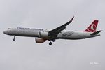 TC-LTL @ EBBR - Short final at Brussels Airport. - by Jef Pets
