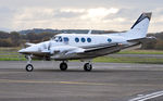 N920TT @ EGFH - Visiting King Air bizprop. - by Roger Winser