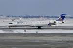 N159GJ @ KORD - GoJet/ United Express Bombardier CRJ-702, N159GJ at ORD - by Mark Kalfas