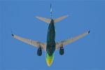 N607AS @ KPSP - Alaska Boeing 737-790, N607AS (Portland Timbers) on approach into PSP - by Mark Kalfas
